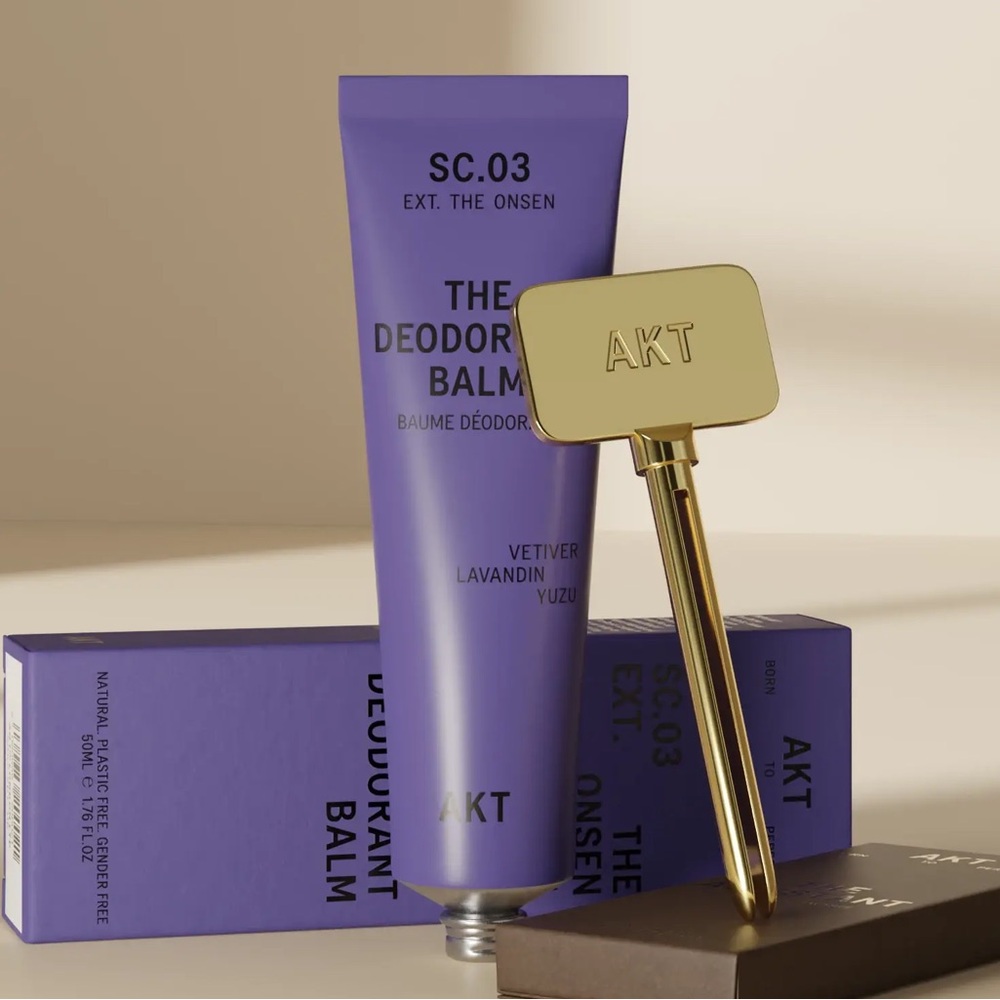 AKT Brand New. The Deodorant Balm SC.03 The Onsen. Suitable for All skin types.